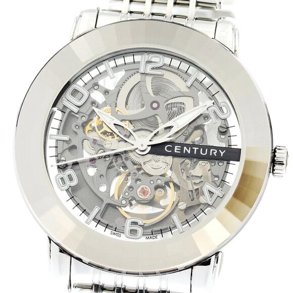 CENTURY Elegance skeleton 648.7.N.S1.12.SF skeleton Dial Automatic Men's_890333 - Picture 1 of 6